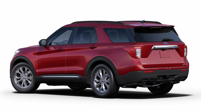 2021 Ford Explorer XLT Rapid Red, 2.3L EcoBoost® Engine | Avalon Ford